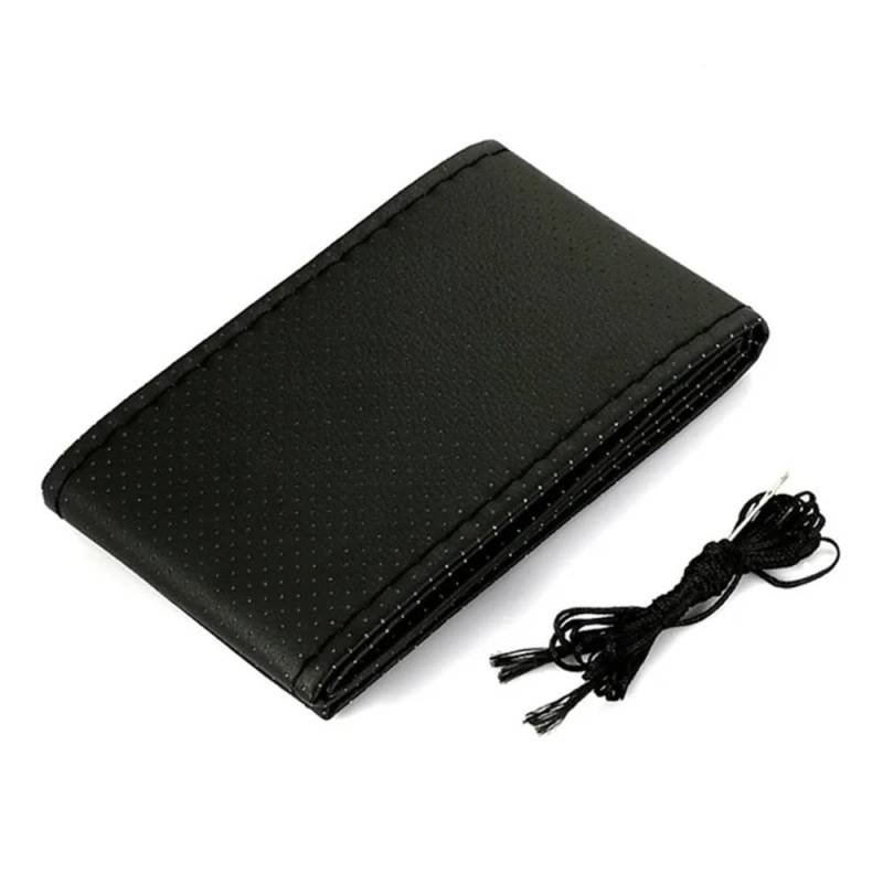 Auto Lenkrad Abdeckung Auto Lenkrad Abdeckung Schutz Auto Zubehör LenkradhüLlen(Black) von XARNUH