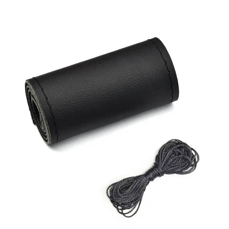 Auto Lenkrad Abdeckung Für 38cm 14" Auto Lenkrad Schutz LenkradhüLlen(Black (Smooth)) von XARNUH