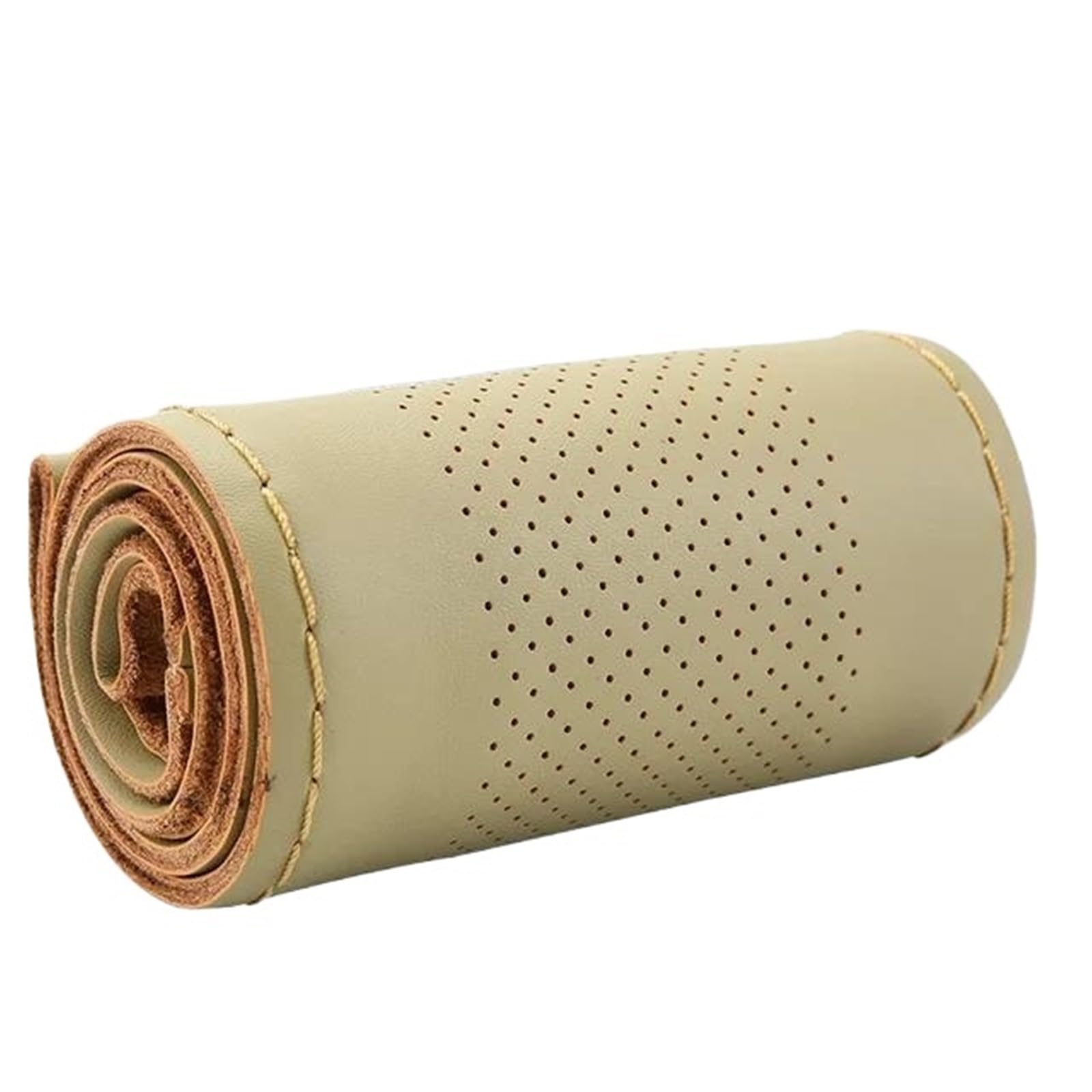 Auto Lenkradbezüge Auto Lenkradschutz Autozubehör LenkradhüLlen(Beige Thread) von XARNUH