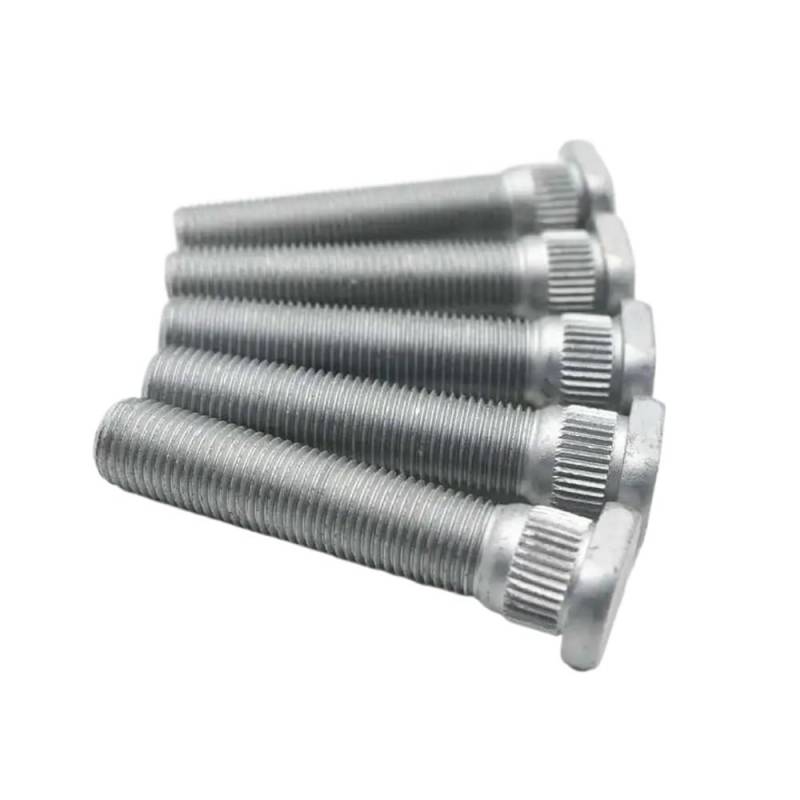 Distanzscheibe Räder 20 Stück Spline – 14 Mm Geschmiedete 12,9 Rad-Spline-Schraube M12 X 1,5/M12 X 1,25 Autozubehör(M12x1.5,20PCS 48MM) von XARNUH