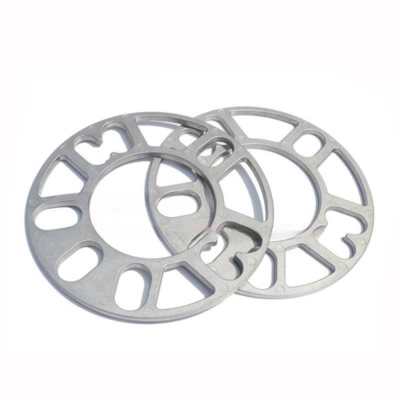 Distanzscheibe Räder 2PCS Universal Alloy Aluminium Rad Spacer Shims Platte 4 5 STUD FIT 10MM Adapter Shims Platte von XARNUH