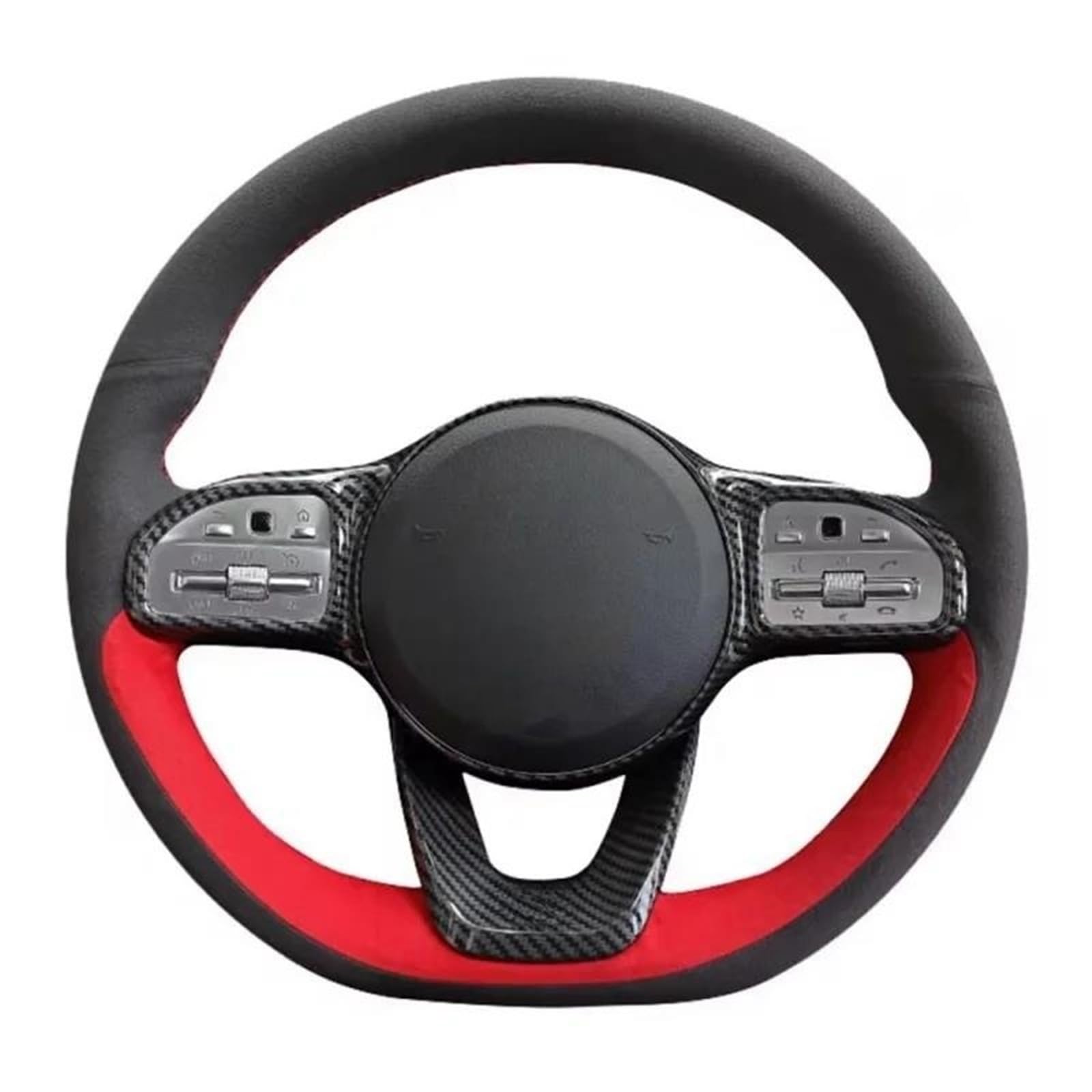Für A-Klasse W177 2018 2019 Auto-Lenkradabdeckung Innenzubehör LenkradhüLlen Für A-Klasse W177 2018 2019 Auto-Lenkradabdeckung Innenzubehör LenkradhüLlen von XARNUH