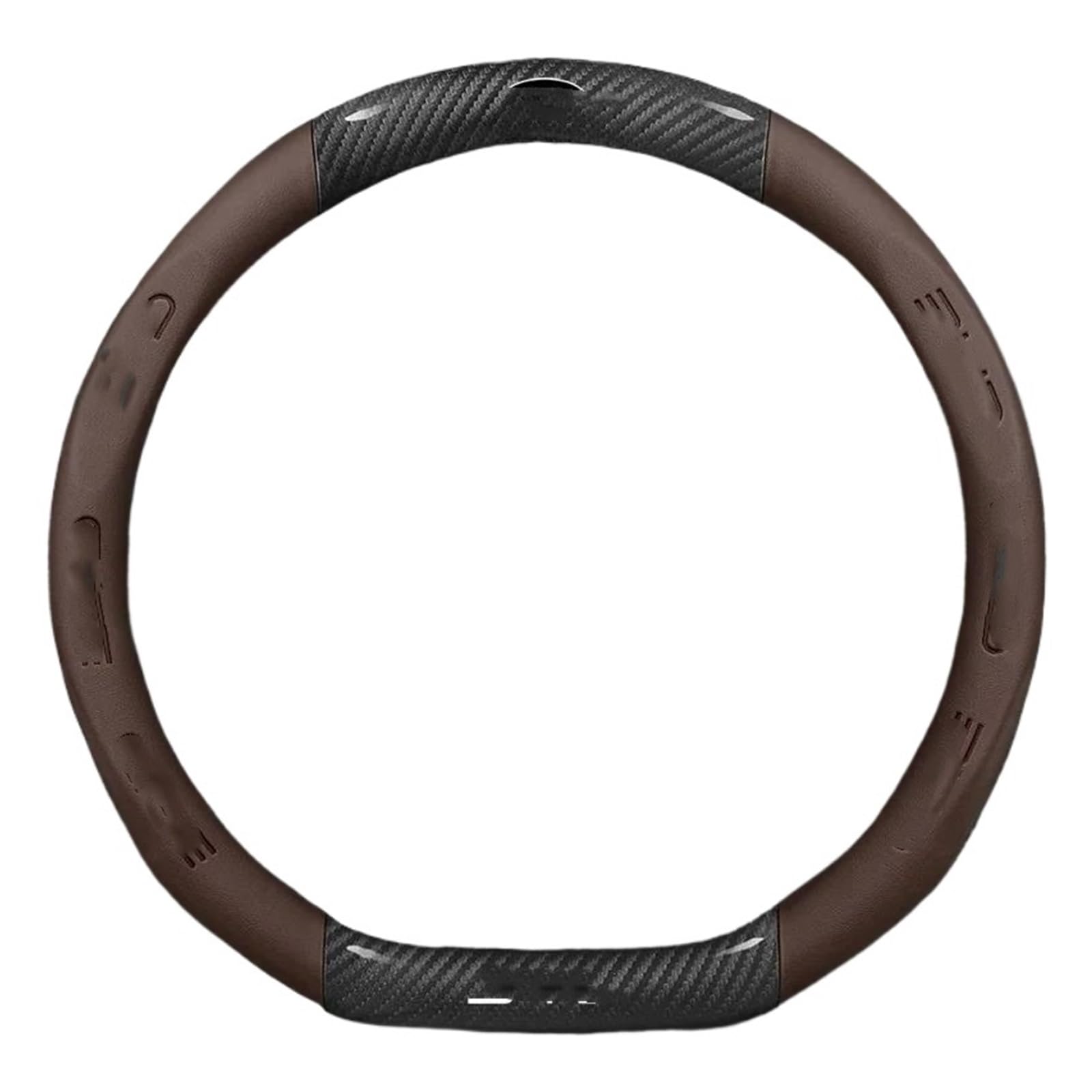 Für BYD Für Atto 2 Für Atto 3 EV Für Yuan Für Plus Für Qin Für Plusdmi Für Atto 3 Für Han EV förmige Autolenkradabdeckung LenkradhüLlen(O Type E) von XARNUH