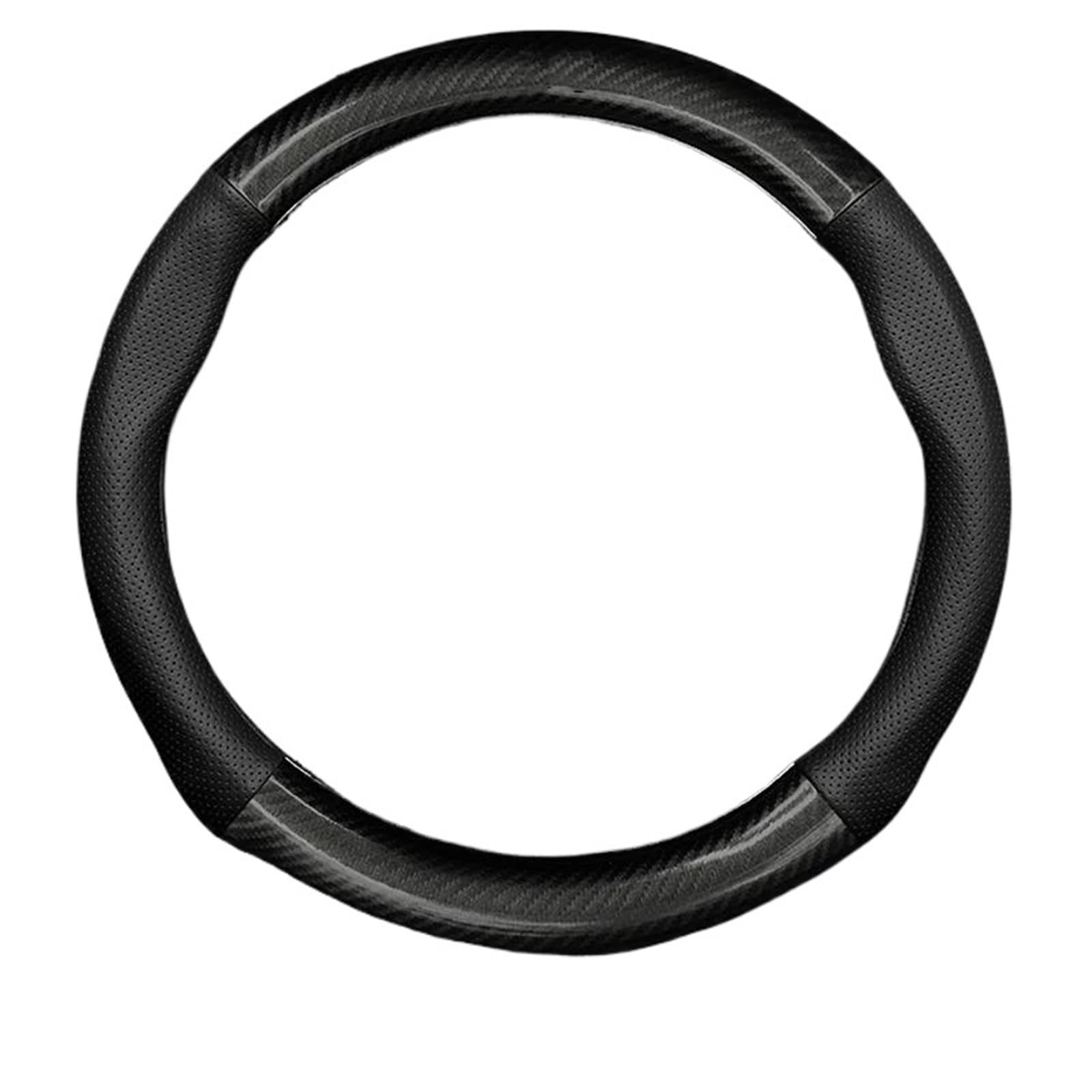 Für Civic Für Accord Für Jazz Für CRV Für HRV Für Vezel Lenkradabdeckung Auto-Sreering-Abdeckung LenkradhüLlen(36cm Size-Black) von XARNUH