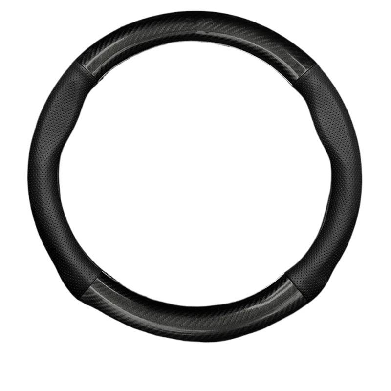 Für Civic Für Accord Für Jazz Für CRV Für HRV Für Vezel Lenkradabdeckung Auto-Sreering-Abdeckung LenkradhüLlen(38cm Size-Black) von XARNUH