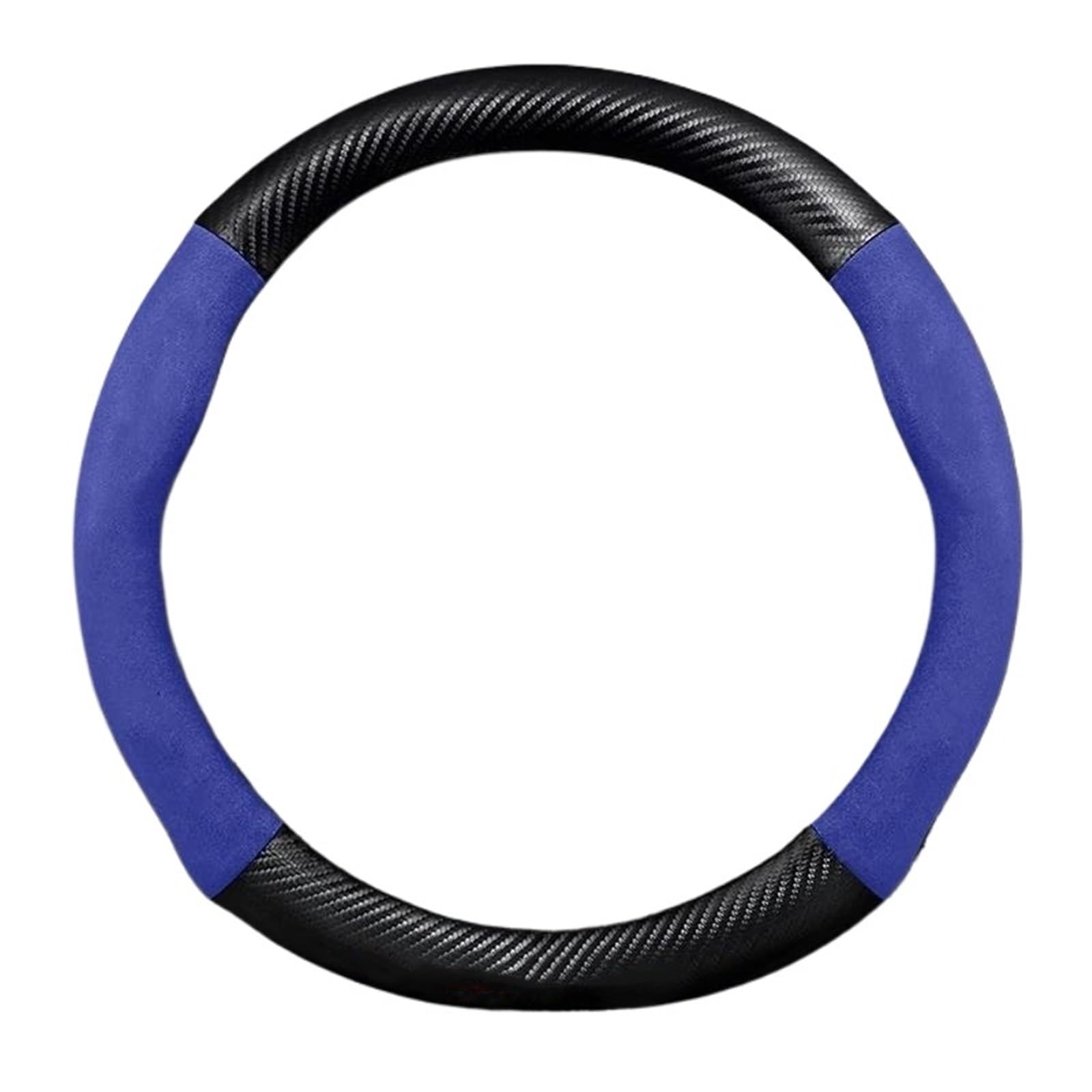 Für Subaru Für STI BRZ WRX Xv Für Ascent Für Forester Für Outback Für Impreza Für Legacy Auto Carbonfaser-Lenkradabdeckung LenkradhüLlen(Blue) von XARNUH