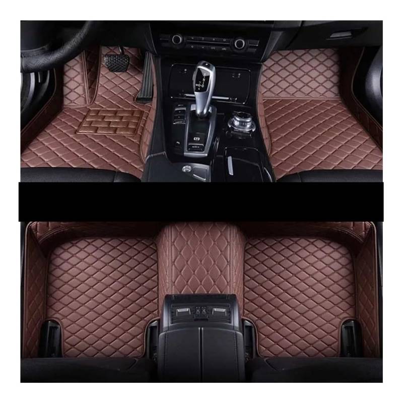 Nach Maß Auto FußMatten Für CX-7 2006 2007 2008 2009 2010 2011 2012 2013 2014 2015 2016 Custom Car Fußmatten Auto Teppiche Fuß Coche Zubehör(Coffee) von XARNUH