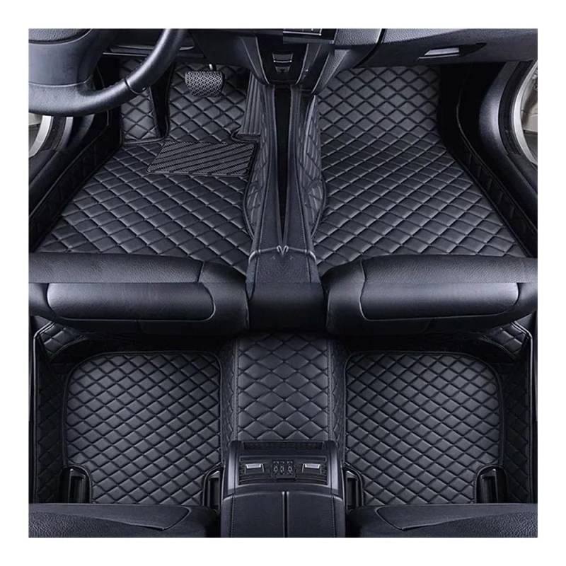 Nach Maß Auto FußMatten Für Freemont 7Seat 2011 2012 2013 2014 2015 2016 2017 2018 2019 Auto-Fußmatten Innenausstattung Allwetter-Automatten(All Black) von XARNUH