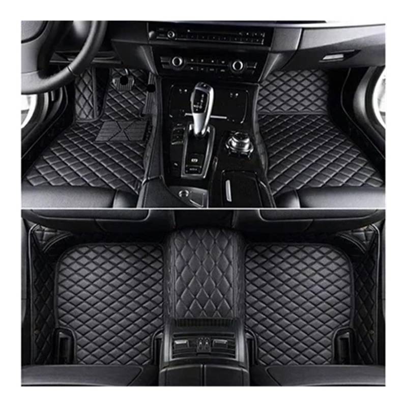 Nach Maß Auto FußMatten Für Modell Y 2021-2023 Benutzerdefinierte -Volldeckungs-Auto-FußmattenInnenzubehör Teppich-Auto-Matten-Set(All Black) von XARNUH