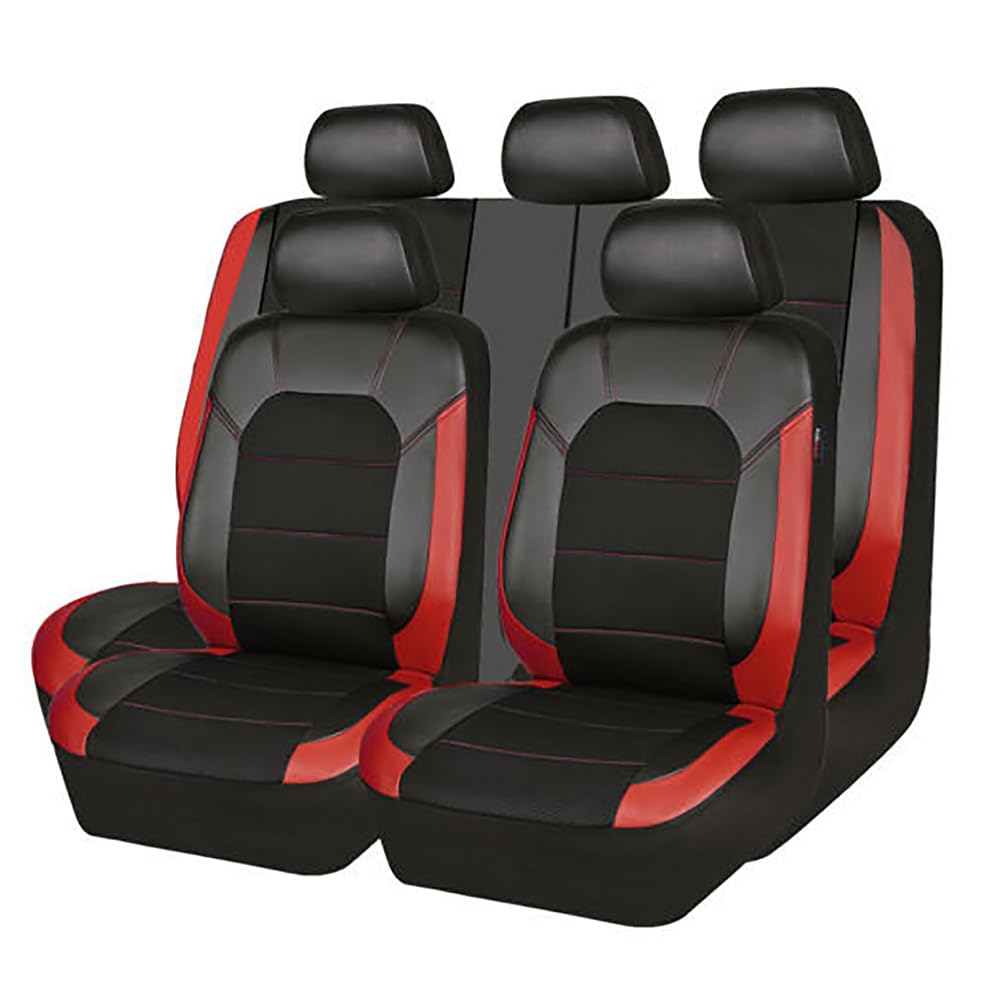 XATHKJOE 9 Stück Autositzbezüge Sitzbezug aus PU-Leder, für Hyundai i10 i-10 / i10 N Line 2000 2021 2022 2023 2024 Auto Sitzbezüge,Auto Zubehör Innenraum,Wasserdichter,E-Red XATHKJOE 9 Stück Autositzbezüge Sitzbezug aus PU-Leder, für Hyundai i10 i-10 / i10 N Line 2000 2021 2022 2023 2024 Auto Sitzbezüge,Auto Zubehör Innenraum,Wasserdichter,E-Red von XATHKJOE
