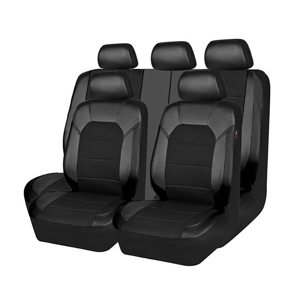 XATHKJOE 9 Stück Autositzbezüge Sitzbezug aus PU-Leder, für Mercedes Benz GLB SUV 2019 2020 2021 2022 2023 2024 Auto Sitzbezüge,Auto Zubehör Innenraum,Wasserdichter,A-Black XATHKJOE 9 Stück Autositzbezüge Sitzbezug aus PU-Leder, für Mercedes Benz GLB SUV 2019 2020 2021 2022 2023 2024 Auto Sitzbezüge,Auto Zubehör Innenraum,Wasserdichter,A-Black von XATHKJOE