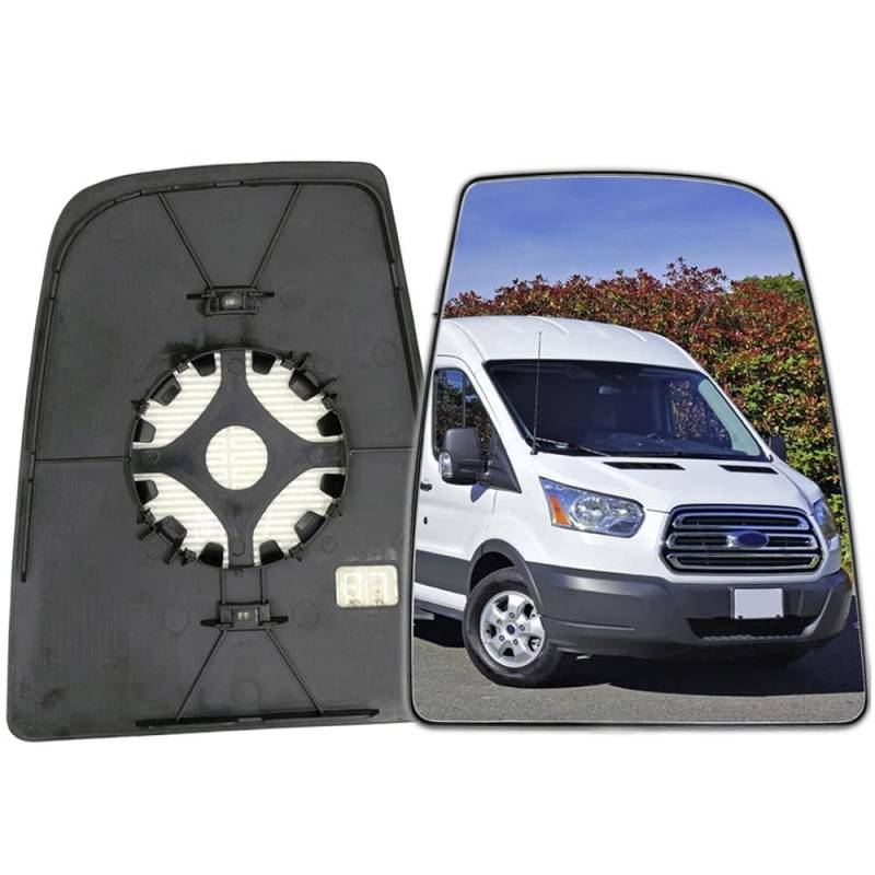 Auto Außen Spiegelglas Für Ford Transit Mk8 150 250 350 2014-2018 Ersatzspiegel Flügel Spiegel Glas Beheizte Außenspiegel Glas Auto Spiegel,B-right von XBBLB