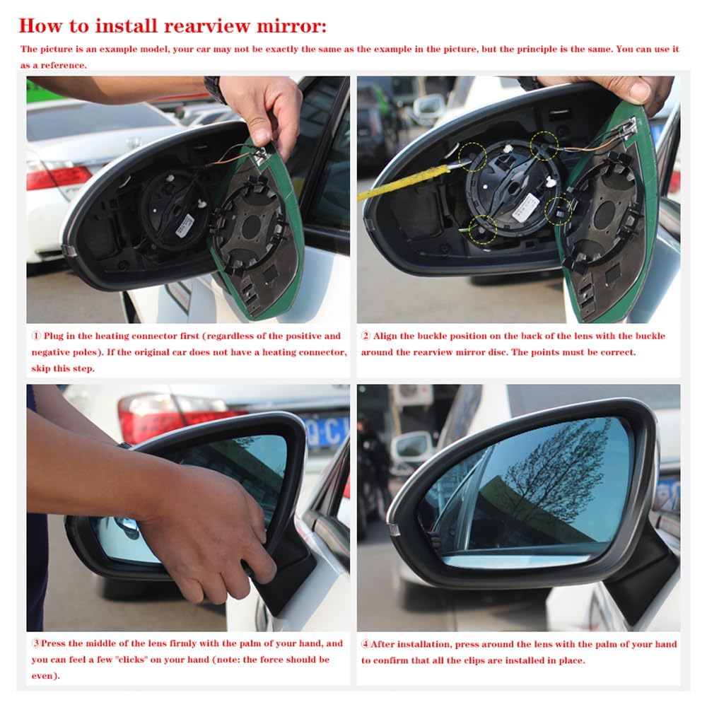 Auto Außen Spiegelglas Für Peugeot 107 2005-2013 Ersatzspiegel Flügel Spiegel Glas Beheizte Außenspiegel Glas Auto Spiegel,B-right Auto Außen Spiegelglas Für Peugeot 107 2005-2013 Ersatzspiegel Flügel Spiegel Glas Beheizte Außenspiegel Glas Auto Spiegel,B-right von XBBLB