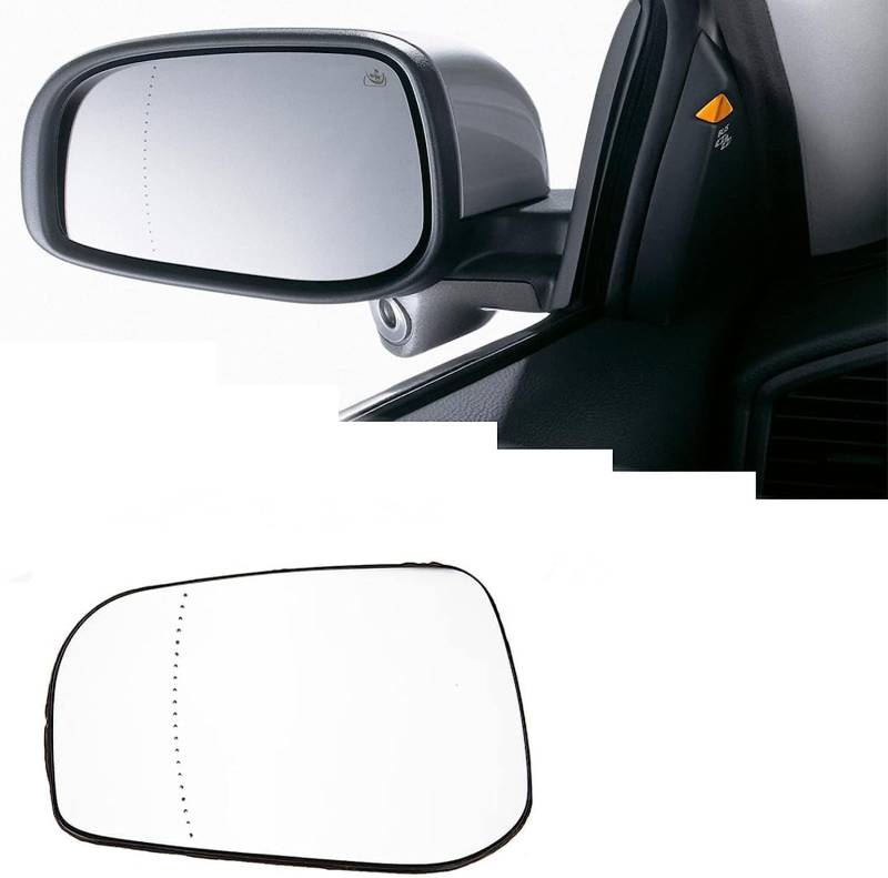 Auto Außen Spiegelglas Für Volvo S80 S60 2004-2006 Ersatzspiegel Flügel Spiegel Glas Beheizte Außenspiegel Glas Auto Spiegel,C-1 Pair von XBBLB