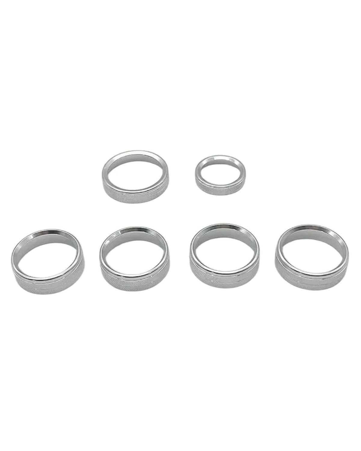A/C Bedienfeld Für Ford Für F150 XLT 2016 2017 2018 2019, (Nicht Für 2021 2022 2023) Klimaanlage Schalter, Anhänger, 4WD, Volumen Knob Taste Innenraum Reparatursatz(Silver) von XBDYGS