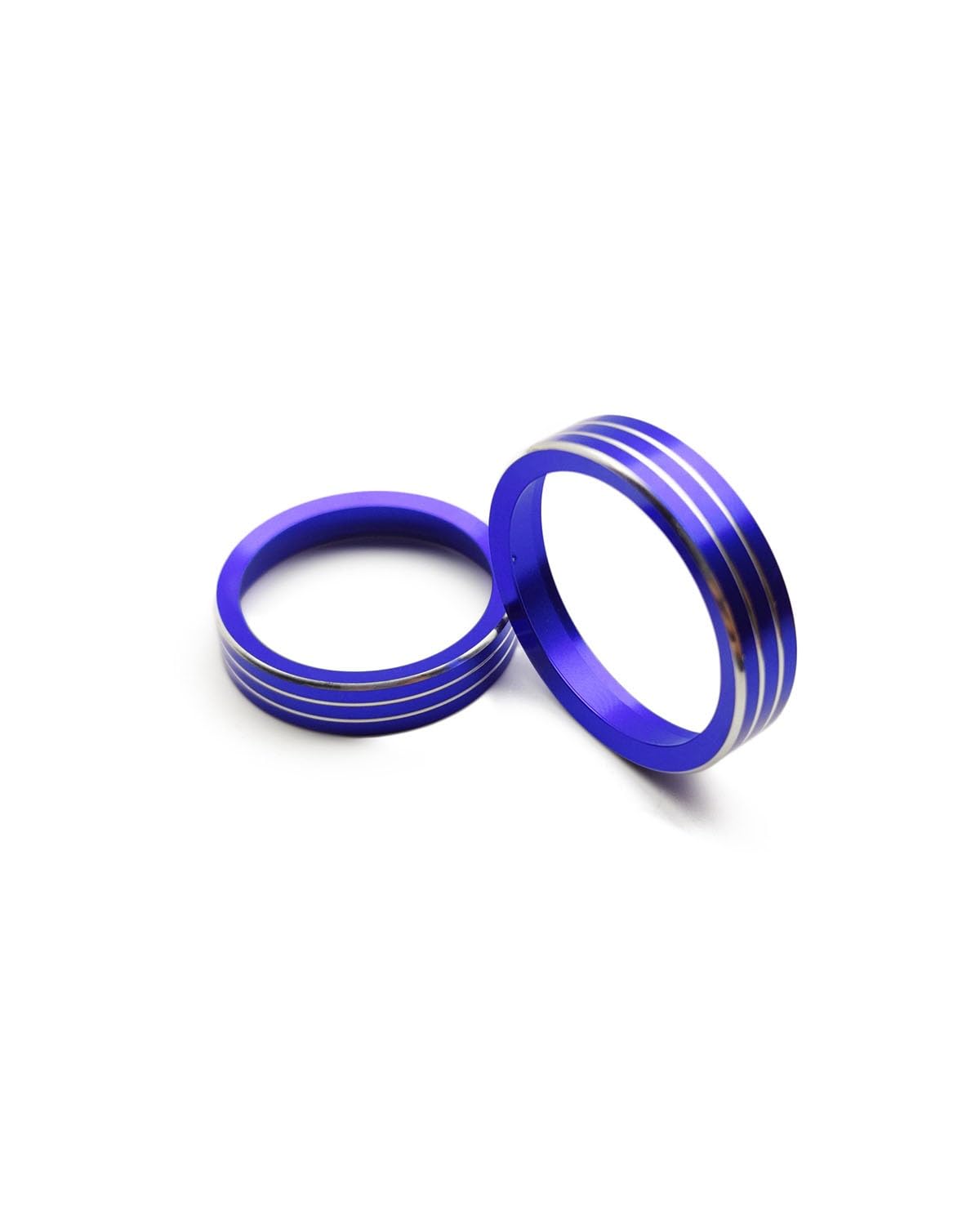 A/C Bedienfeld Für Grand Für Cherokee Scheinwerfer Schalter Audio Knob Ring Innenraum Reparatursatz(Blue) von XBDYGS