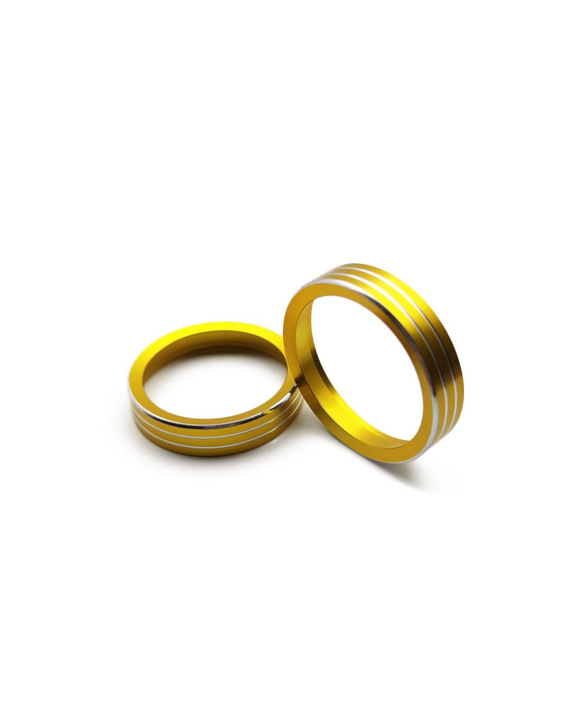 A/C Bedienfeld Für Grand Für Cherokee Scheinwerfer Schalter Audio Knob Ring Innenraum Reparatursatz(Yellow) von XBDYGS