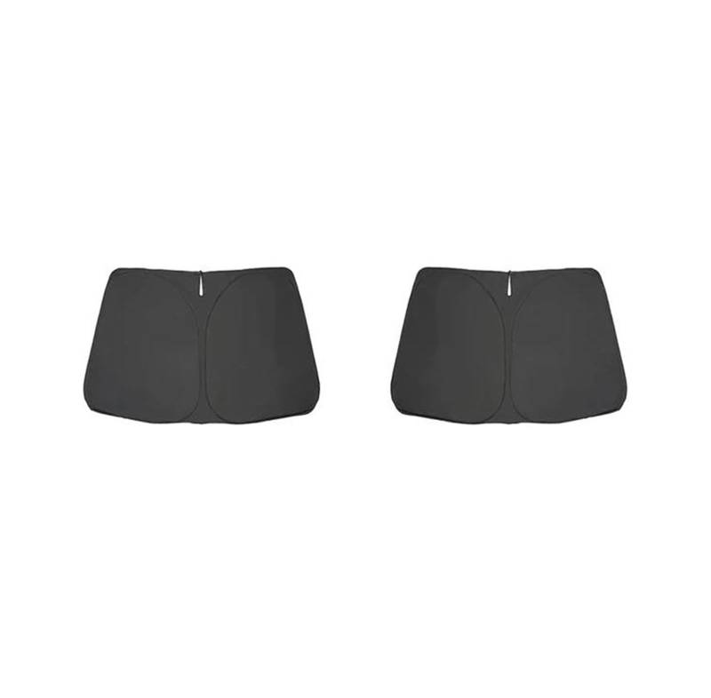 Auto Sonnenschutz FÜR Skoda Für Fabia NJ 2016–2020 Magnetischer Auto Sonnenschutz Für Windschutzscheibe Vorhang Hintere Seitenfenster Car Shades(Black) von XBDYGS