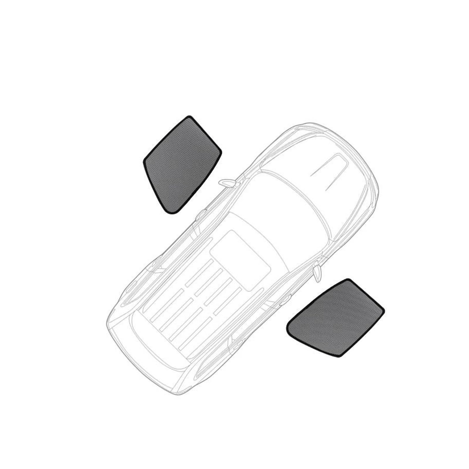 Auto Sonnenschutz FÜR Toyota Für Mark Für X ZIO Magnetischer Auto Sonnenschutz Windschutzscheiben Mesh Visier Sonnenschutzblock Abdeckung Car Shades(2PCS Front) von XBDYGS