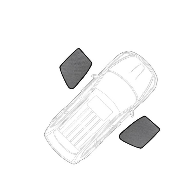 Auto Sonnenschutz FÜR Toyota Für Mark Für X ZIO Magnetischer Auto Sonnenschutz Windschutzscheiben Mesh Visier Sonnenschutzblock Abdeckung Car Shades(2PCS Front) von XBDYGS