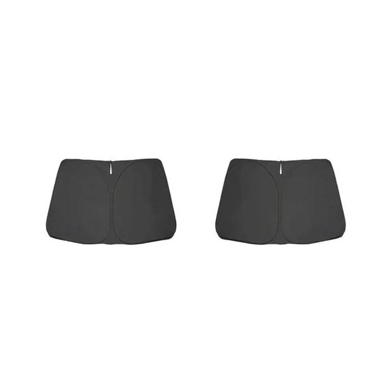 Auto Sonnenschutz Für Jetta Für VA3 2019 2020 2021–2023 Magnetischer Auto Sonnenschutz Für Frontscheibe Hintere Seitenfenster Sonnenblende Car Shades(Black) von XBDYGS