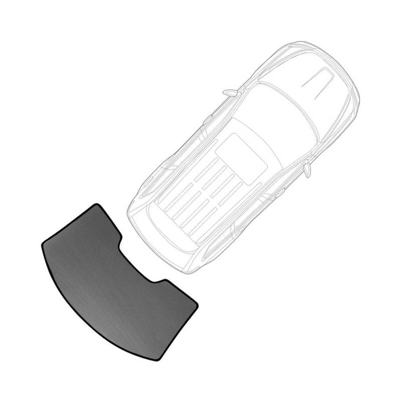 Auto Sonnenschutz Für Passat Für B8 Wagon Variant 2016 2017 2018 2019 2020 2021 2022 2023 Autofenster Sonnenblende Car Shades(Back Windshield) von XBDYGS