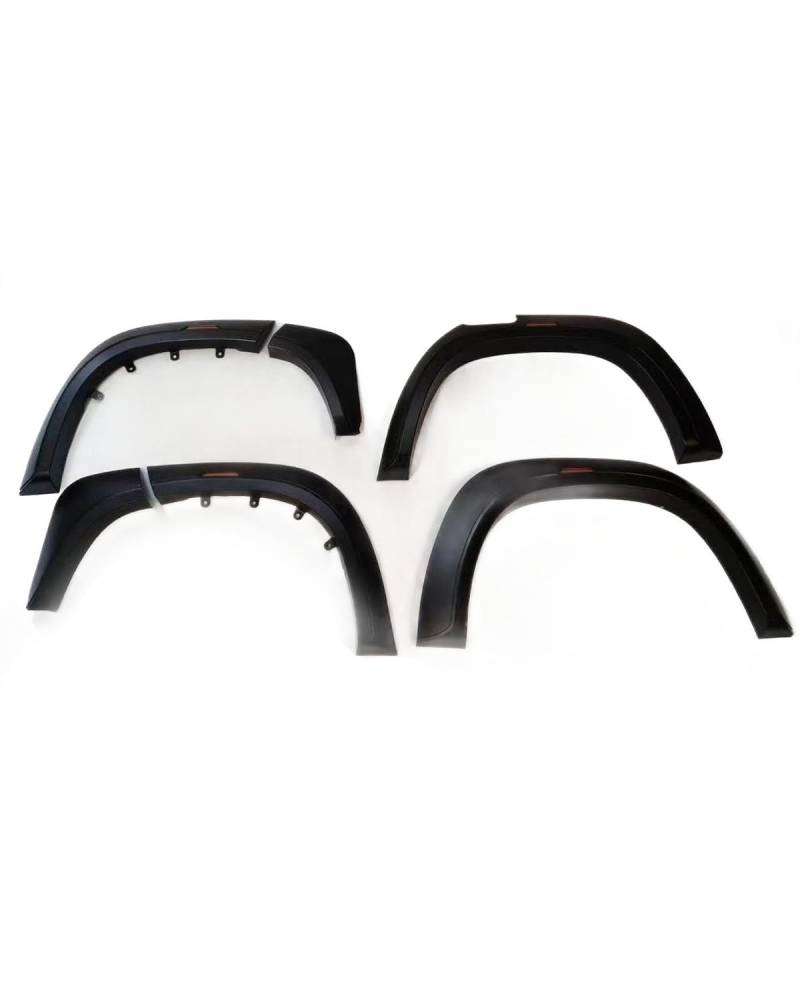 Kotflügelverbreiterung Für TRITON L200 Für Pickup-Truck dekorative Radaugenbrauen mit reflektierendem Cursor Automodifikationsdekoration zerstörungsfreie Installation Radlaufleiste(Small round eyebrow von XBDYGS