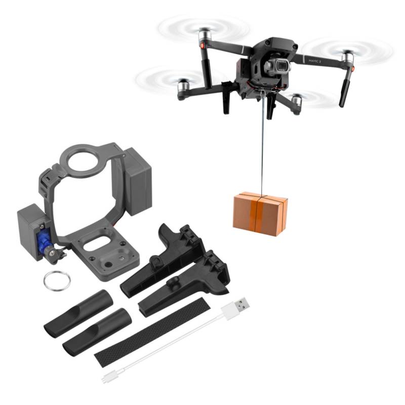 XBERSTAR Drohne Remote Thrower für DJI Mavic 2/Mavic 2 Pro Drohne Airdrop Gerät Dropper Thrower für DJI Mavic 2/2 Pro Zubehör von XBERSTAR