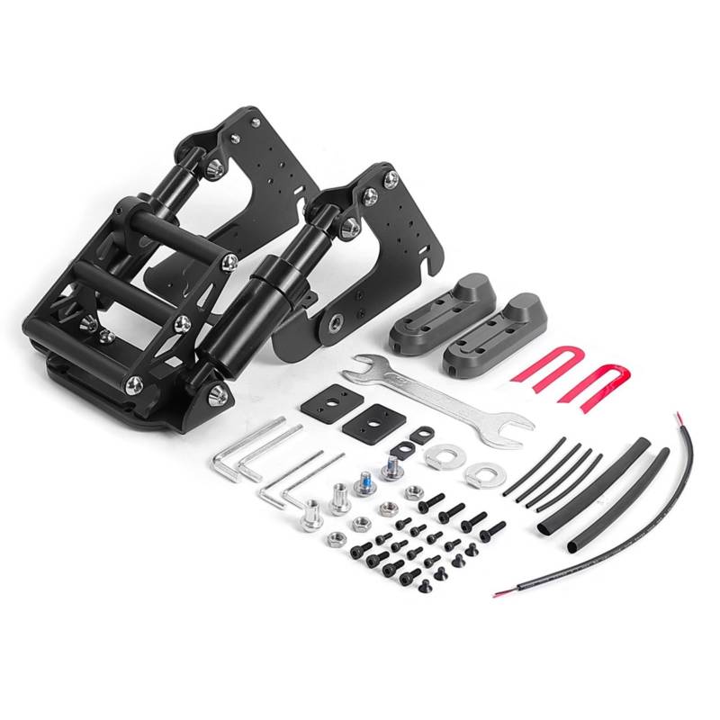 XBERSTAR Hinterradaufhängung Kit für Segway Ninebot Max G30 Elektroroller Stoßdämpfende Federung (Schwarz) von XBERSTAR