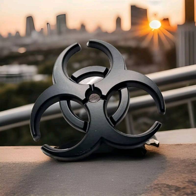 3D Biohazard Umbrella Corporation Emblem Nuklear Auto Metall Aufkleber Sticker KFZ von XCBW