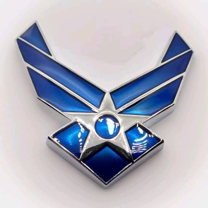 3D USAF Metall Auto Aufkleber Sticker Emblem United States Air Force KFZ USA von XCBW