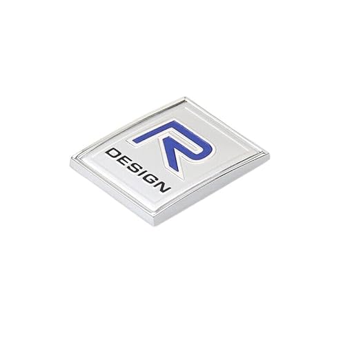 R Design Logo 3D Metal Emblem Badge Rear Car Stickers Für Volvo V40 C30 S60 XC60 von XCBW