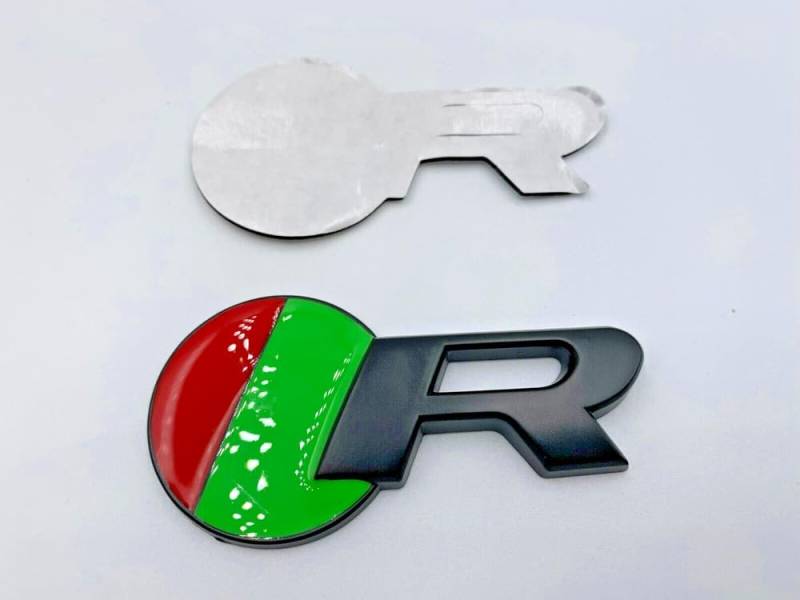 Rad R Führungsabzeichen Auto Emblem Badge Rot/Grün/Schwarz für F-PACE XJ XK XJR XJS E X-Typ von XCBW