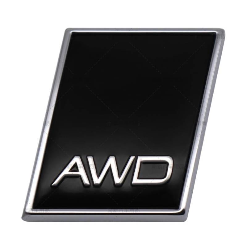 Selbstklebende Auto dick Emblem Aufkleber Heckkofferraum Ersatz für Volvo XC60 S90 XC90 S60 Polestar Abzeichen (AWD) von XCBW
