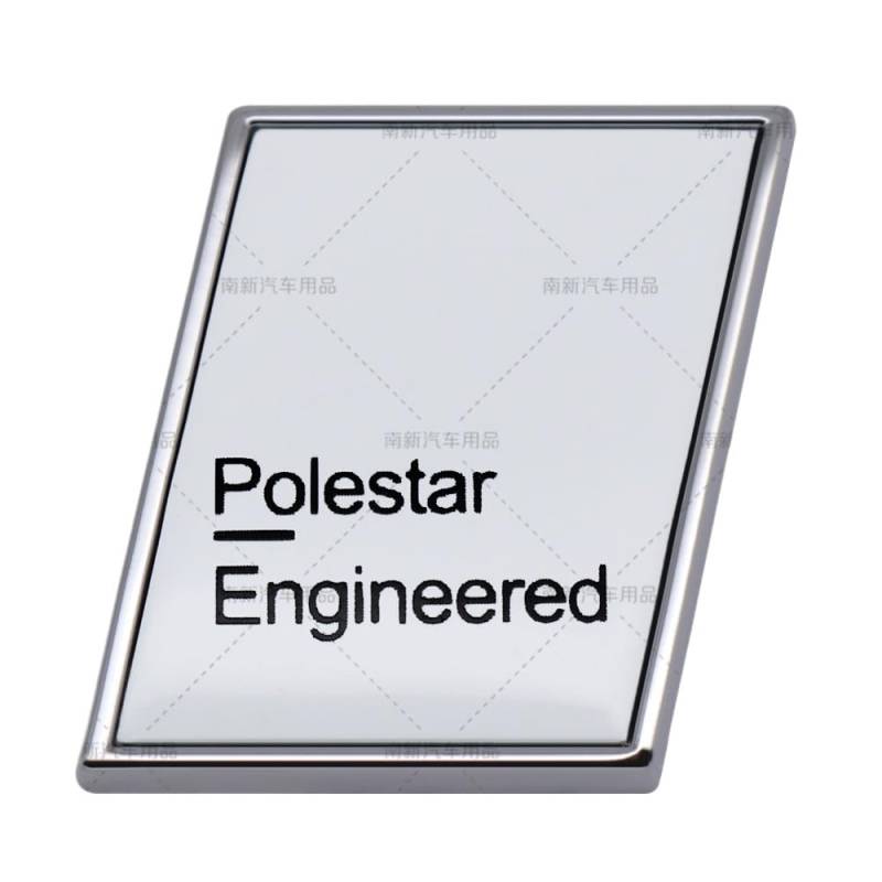 Selbstklebende Auto dick Emblem Aufkleber Heckkofferraum Ersatz für Volvo XC60 S90 XC90 S60 Polestar Abzeichen (Polestar Engineered) von XCBW