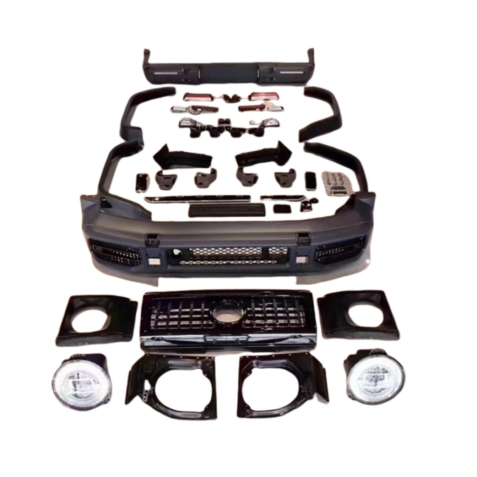 XCVKBA Kompatibel mit Mercedes Benz G-Klasse W463 G350 G550 2007 2008 2009 2010 2011 2012 2013 2014 2015 2016 2017 2018 Upgrade G500 G63 AMG Frontstoßstangen-Bodykit XCVKBA Kompatibel mit Mercedes Benz G-Klasse W463 G350 G550 2007 2008 2009 2010 2011 2012 2013 2014 2015 2016 2017 2018 Upgrade G500 G63 AMG Frontstoßstangen-Bodykit von XCVKBA