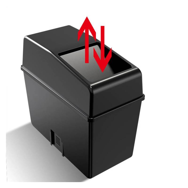 XCVKBA Universal Auto Sitz Schlitz Lagerung Box for Kleine Artikel Fahrzeug Müll Kann Auto Innen Papierkorb for Auto Büro Hause küche von XCVKBA