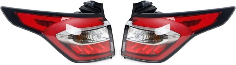 Auto Rückleuchten Rücklicht Für Ford Kuga 2017 2018 2019 Autozubehör Signallicht Hinten Umkehrung Rücklicht Set Links Zubehör von XDDHH
