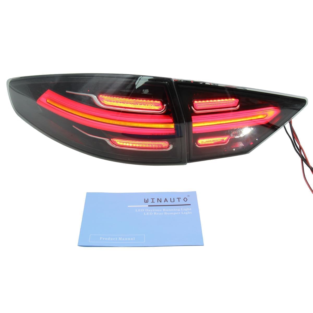 Auto Rückleuchten Rücklicht Für Ford New Mondeo 2013-2016 Autozubehör Signallicht Hinten Umkehrung Rücklicht Set Links Zubehör Auto Rückleuchten Rücklicht Für Ford New Mondeo 2013-2016 Autozubehör Signallicht Hinten Umkehrung Rücklicht Set Links Zubehör von XDDHH
