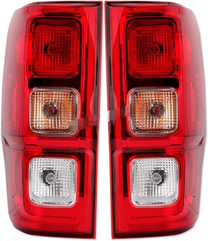 Auto Rückleuchten Rücklicht Für Ford Ranger 2019-2022 Autozubehör Signallicht Hinten Umkehrung Rücklicht Set Links Zubehör,C/1 paire von XDDHH