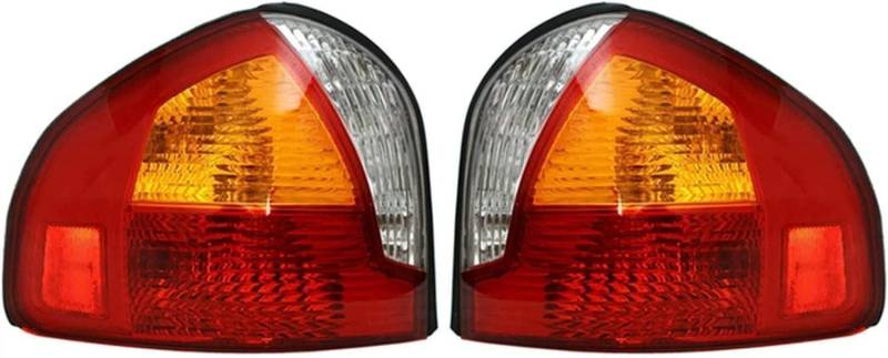 XDDHH Auto Rückleuchten Rücklicht Für Hyundai Santa Fe 2001-2004 Autozubehör Signallicht Hinten Umkehrung Rücklicht Set Links Zubehör,C/1 paire von XDDHH