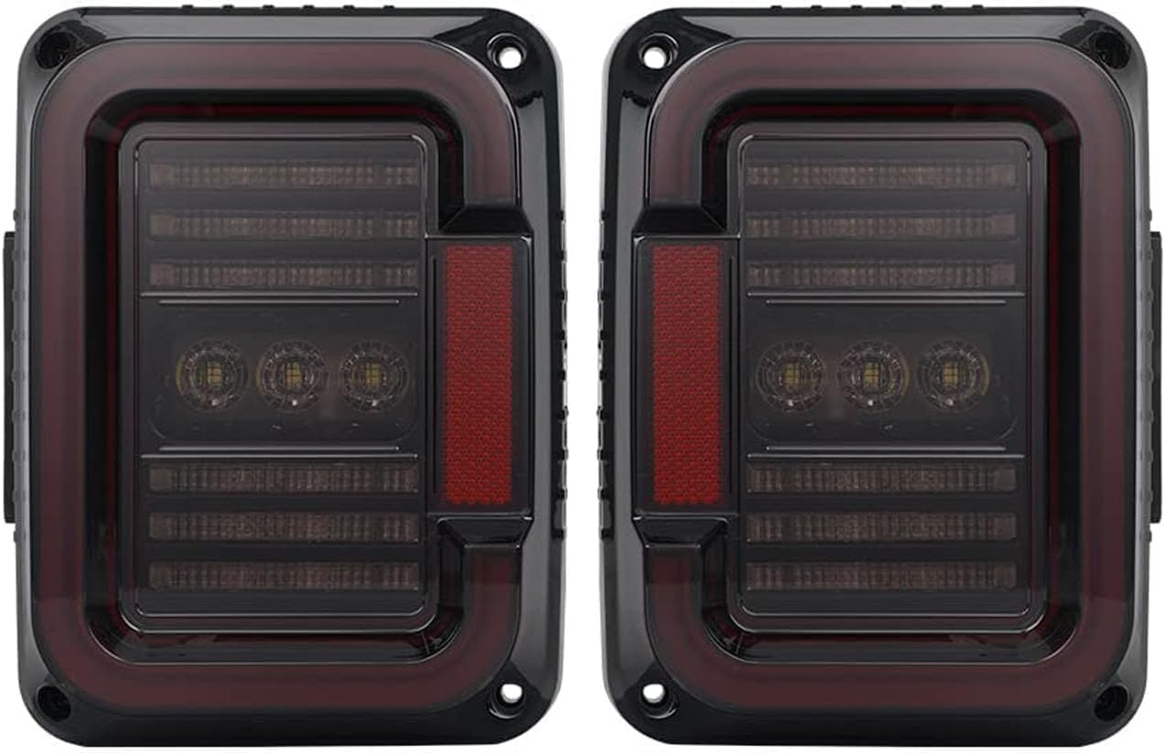 XDDHH Auto Rückleuchten Rücklicht Für Jeep Wrangler JK JKU 2007-2018 Autozubehör Signallicht Hinten Umkehrung Rücklicht Set Links Zubehör,F/smoked Usa Version XDDHH Auto Rückleuchten Rücklicht Für Jeep Wrangler JK JKU 2007-2018 Autozubehör Signallicht Hinten Umkehrung Rücklicht Set Links Zubehör,F/smoked Usa Version von XDDHH