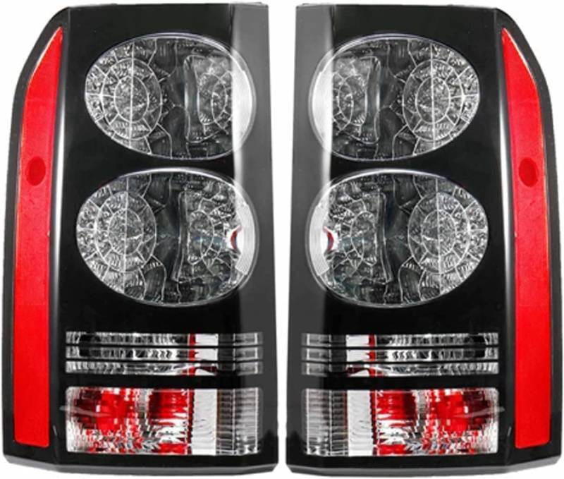 XDDHH Auto Rückleuchten Rücklicht Für Land Rover Discovery 3 4 2004-2016 Autozubehör Signallicht Hinten Umkehrung Rücklicht Set Links Zubehör,C/1 paire von XDDHH
