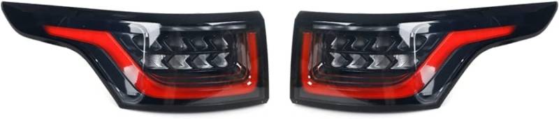 XDDHH Auto Rückleuchten Rücklicht Für Land Rover Range Rover Sport 2014-2017 Autozubehör Signallicht Hinten Umkehrung Rücklicht Set Links Zubehör,A/droit von XDDHH