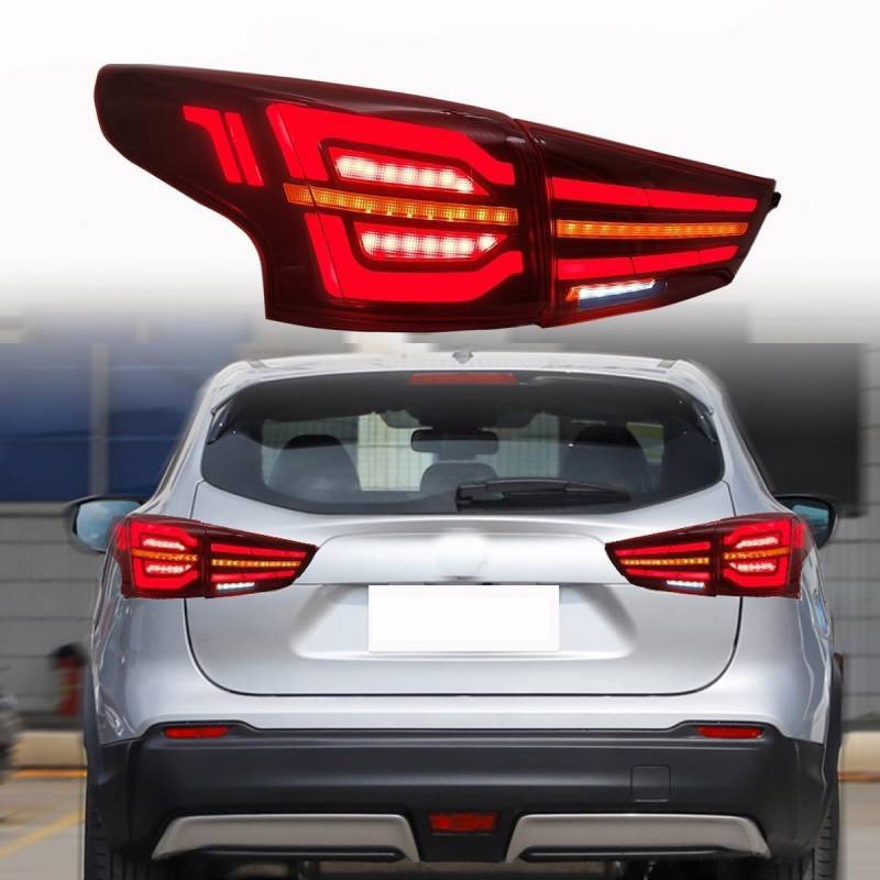 XDDHH Auto Rückleuchten Rücklicht Für Nissan Rogue Sport 2016-2022 Autozubehör Signallicht Hinten Umkehrung Rücklicht Set Links Zubehör von XDDHH