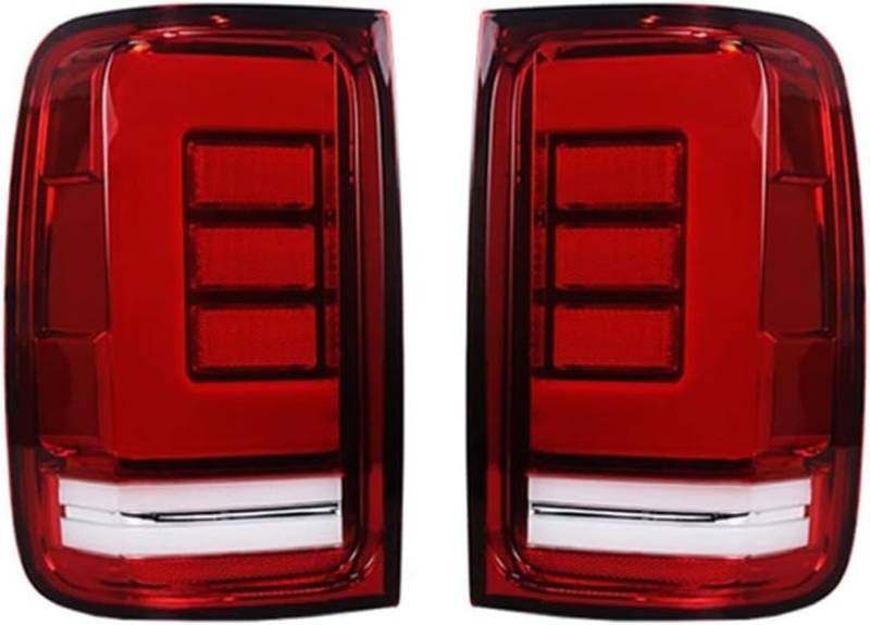 XDDHH Auto Rückleuchten Rücklicht Für VW Amarok V6 2008 2009-2020 Autozubehör Signallicht Hinten Umkehrung Rücklicht Set Links Zubehör,B/B von XDDHH