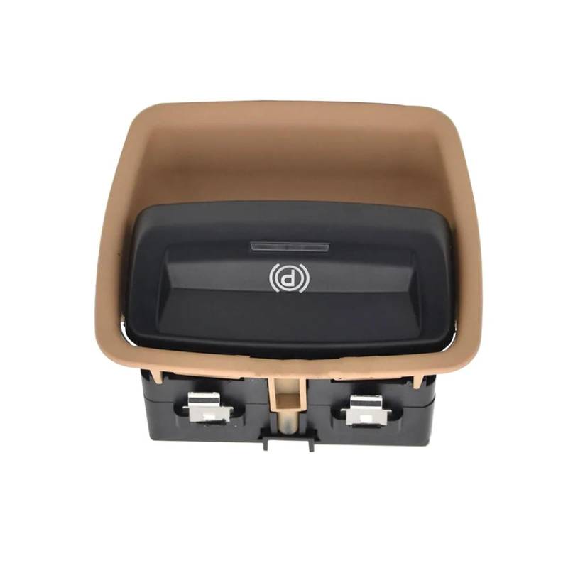 XDETGOK Handbremsengriffe Kompatibel Mit Porsche Für Panamera 970 2010 2011 2012 2013 2014 2015 2016 Elektronische Parkbremse Autozubehör OEM: 970613251026W0(Beige) von XDETGOK