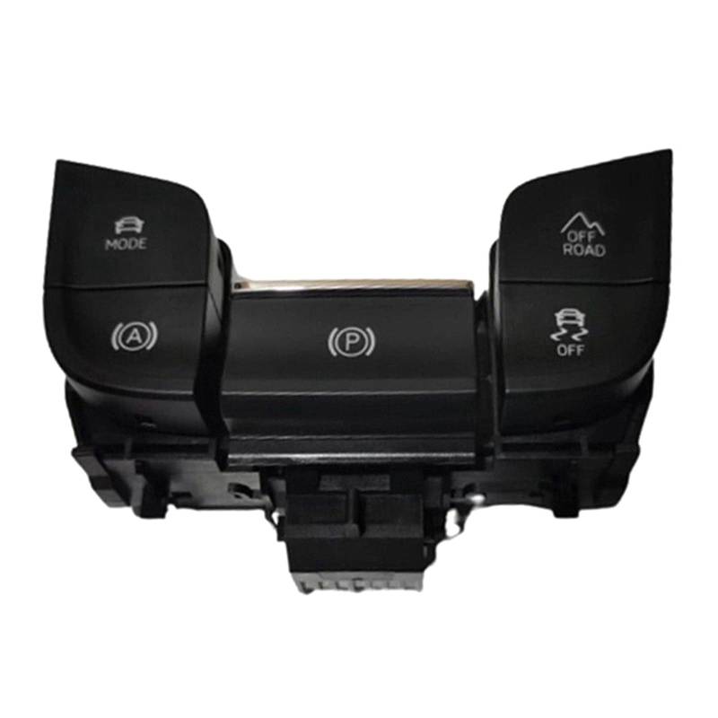 XDETGOK Handbremsengriffe Kompatibel Mit Skoda Für Kodiaq 2.0 4X4 2017 Elektrischer Parkschalter Handbremsknopf Autozubehör OEM: 566927225B von XDETGOK