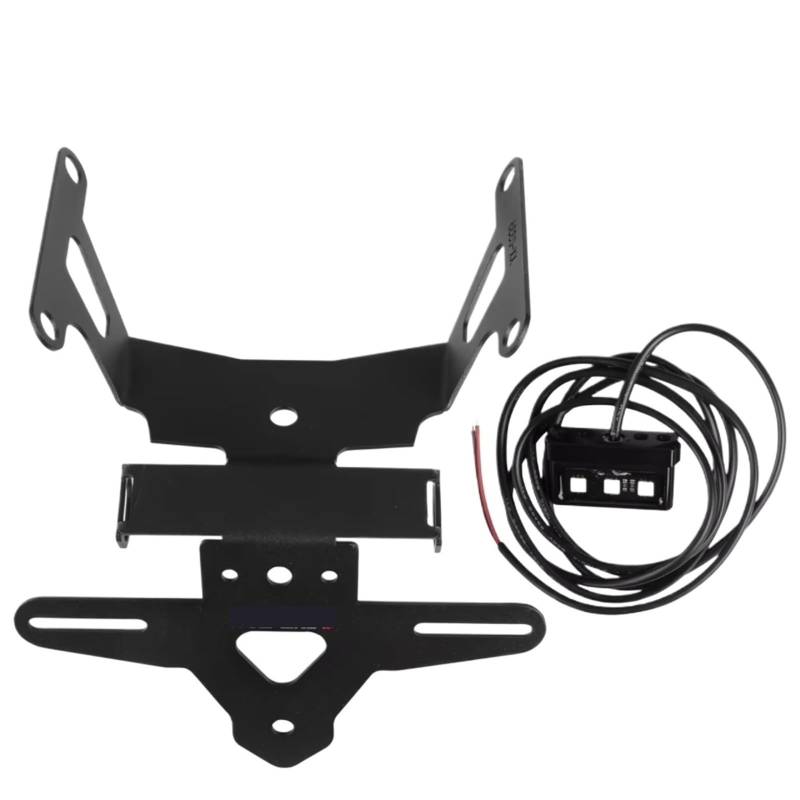 XDETGOK Kennzeichenhalter Für CB650R Für CBR650 Für CBR650R 2019 2020 2021 2022 2023 Motorrad Kennzeichenhalter Rücklichthalterung Ordentlich EliminatorAccessories von XDETGOK