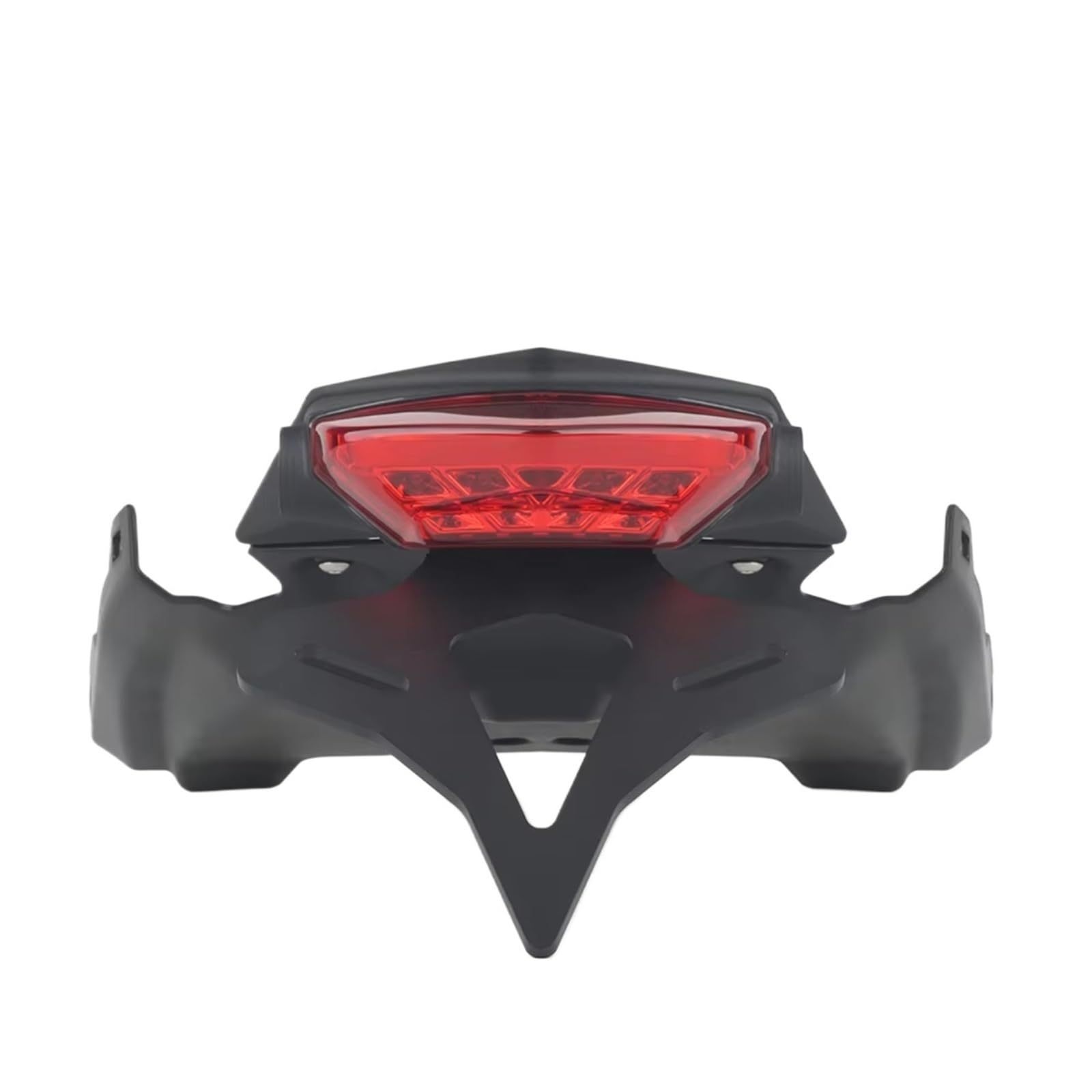XDETGOK Kennzeichenhalter Für F900R 2020- Motorrad Hinten Short Tail Stock Kennzeichenhalter Reitstockhalterung Integrierte Ersatz- Und Upgrade-Teile(Red) von XDETGOK